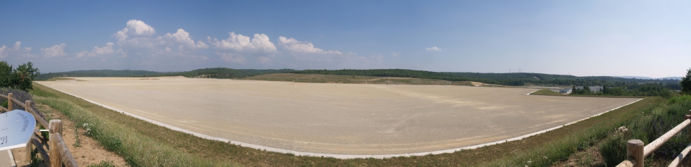 Panorama of the ITER site, Cadarache, 2010-07-15